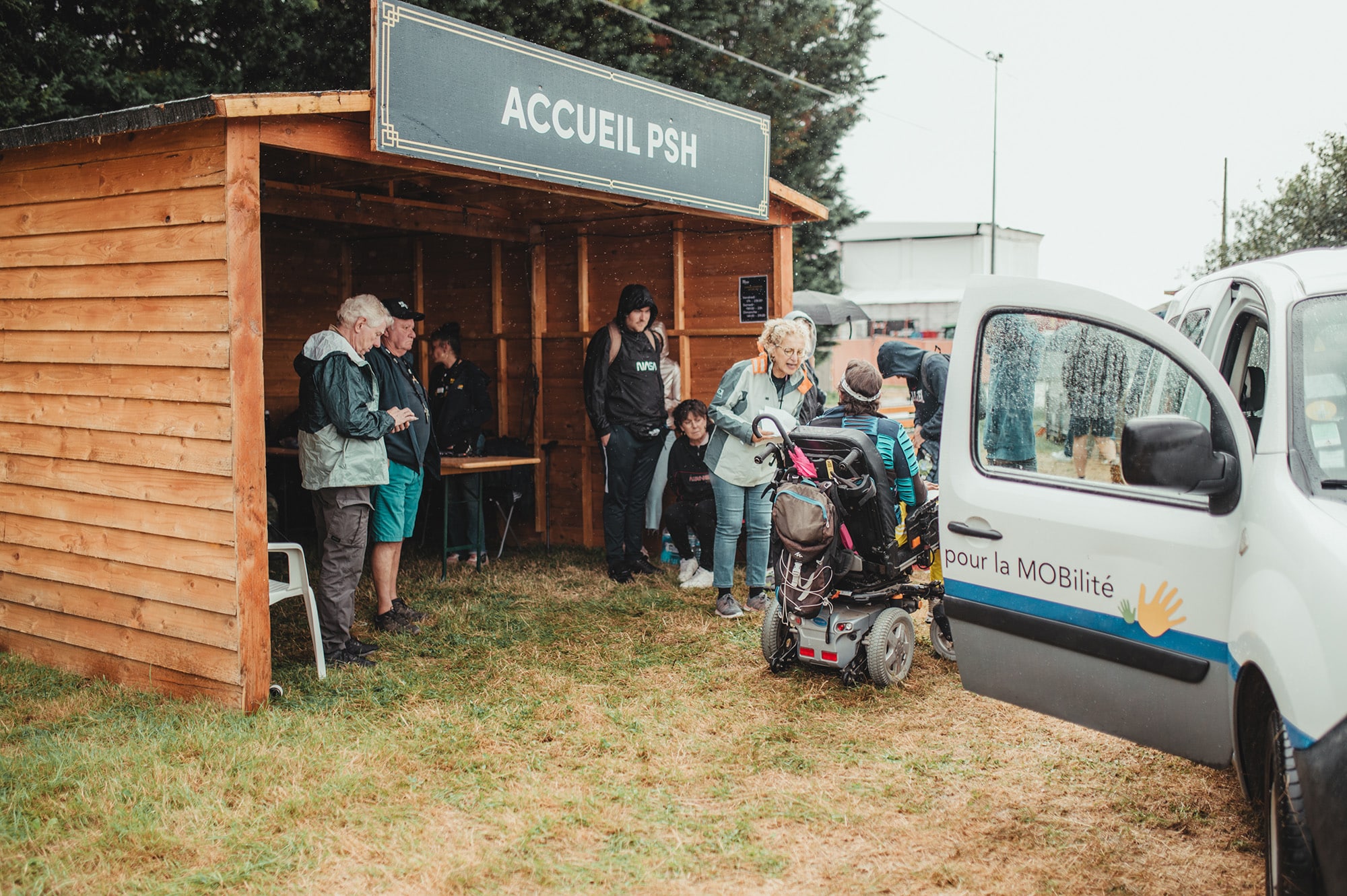 accueil PSH festival du Roi Arthur